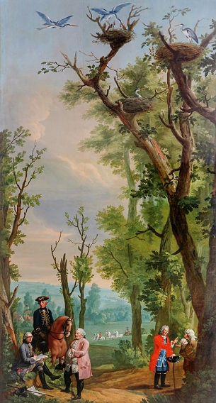 Tischbein Reiherbeize