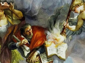 Der katholische Glauben besiegt den protestantischen