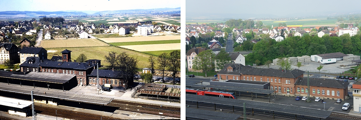 Wabern im Wandel - Bahnhof